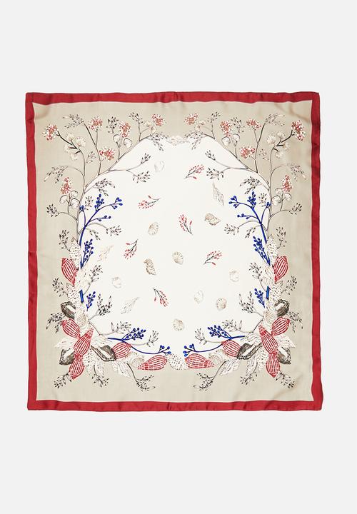 Superbalist - Shay floral printed neckerchief - multi