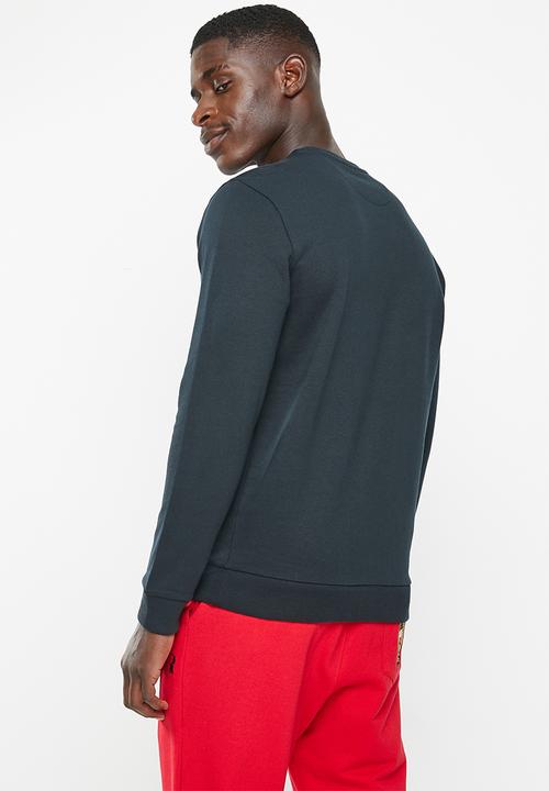 POLO - Mens crest logo sweater - navy