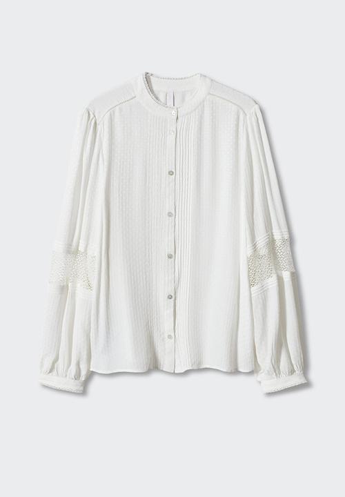 MANGO - Blouse lali - natural
