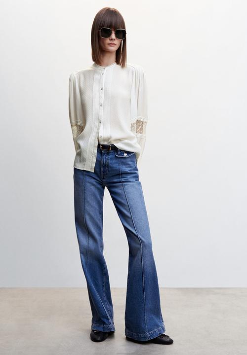 MANGO - Blouse lali - natural