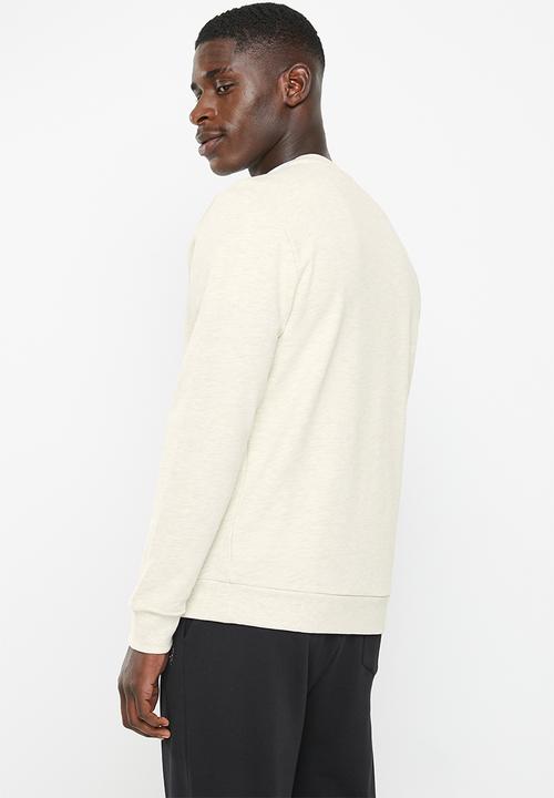 POLO - Men sport long sleeve sweat top - stone 