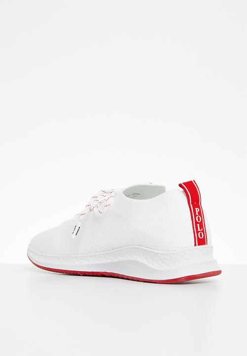 POLO - Classic knit sneaker - white