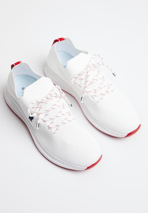 POLO - Classic knit sneaker - white