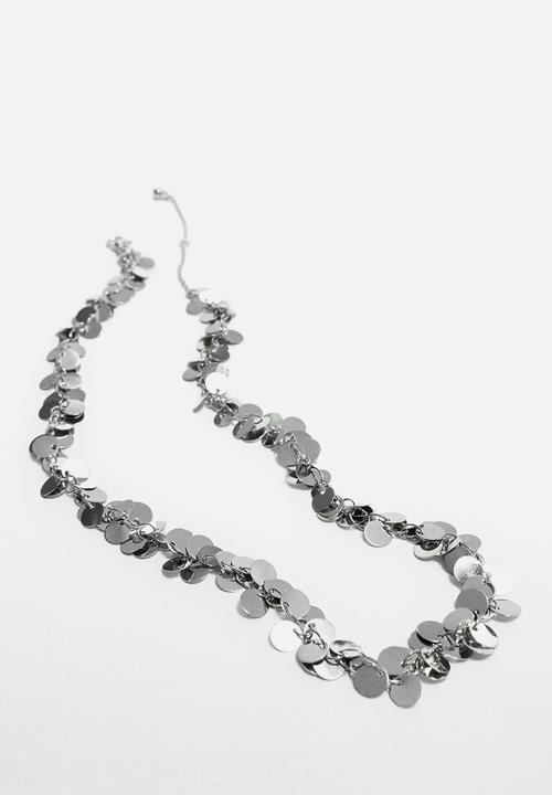 MANGO - Necklace cuarzop - silver