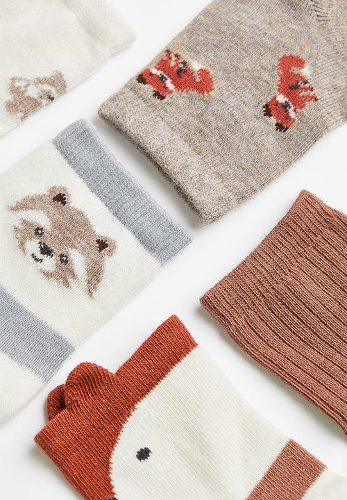 H&M - 5-pack socks - multi