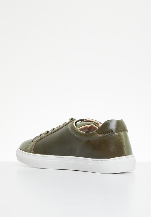 POLO - Classic leather sneaker - olive
