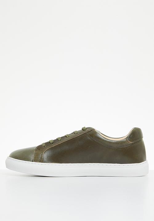 POLO - Classic leather sneaker - olive