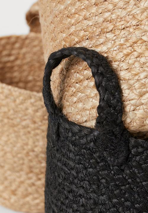 H&M - Handmade wall storage basket - beige