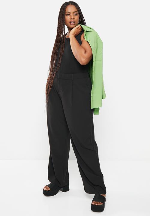Cotton On - Plus jamie suiting pant - black