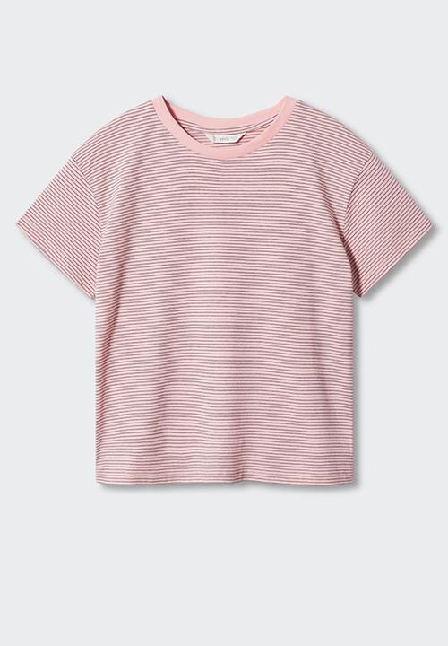 MANGO - T-shirt paola - pink
