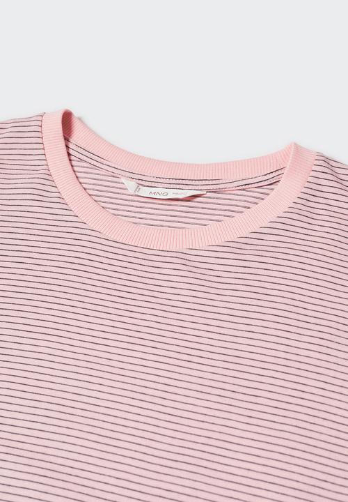 MANGO - T-shirt paola - pink