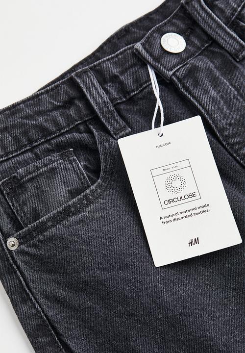 H&M - Flared leg high jeans - black/block-coloured