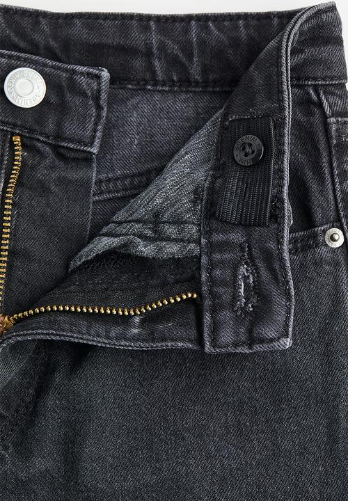 H&M - Flared leg high jeans - black/block-coloured