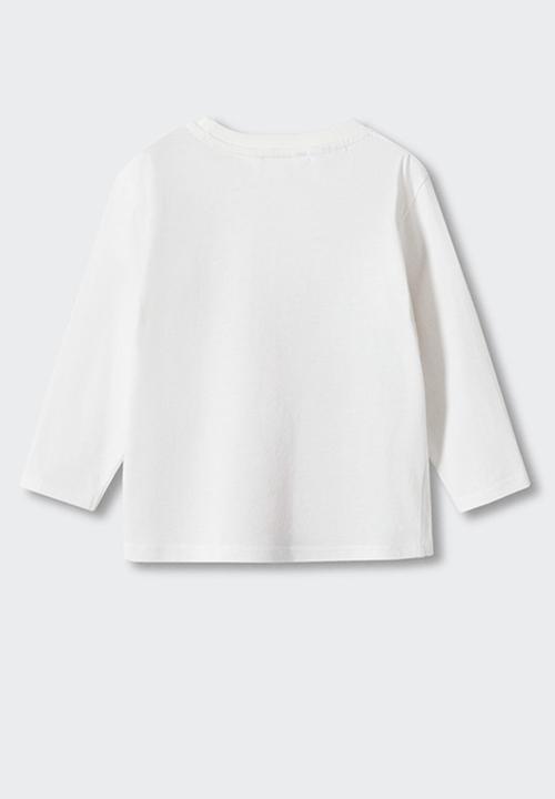 MANGO - T-shirt mjokes - natural