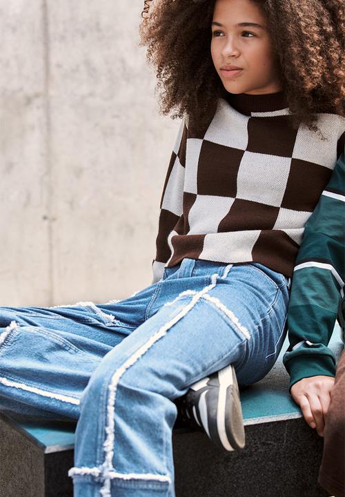 H&M - Flared leg high jeans - denim blue