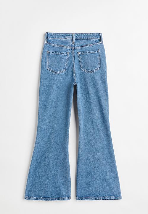 H&M - Flared leg high jeans - denim blue