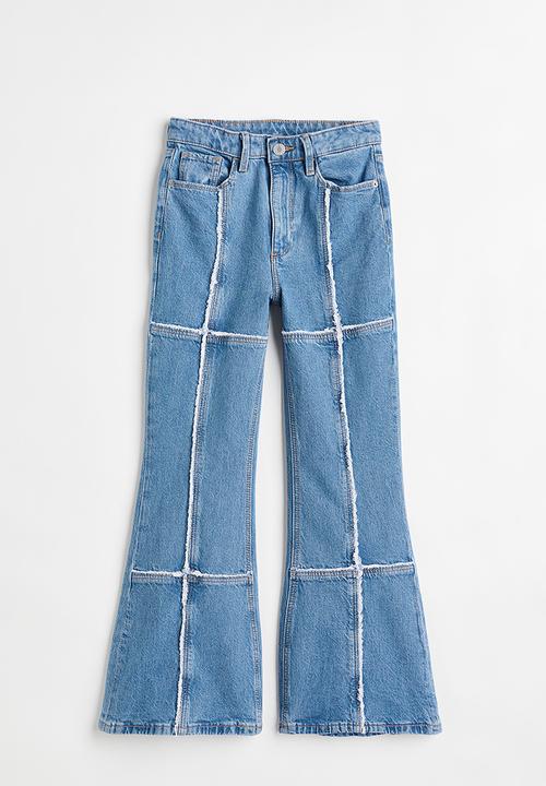 H&M - Flared leg high jeans - denim blue
