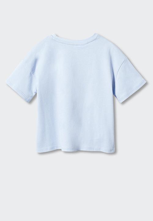 MANGO - T-shirt mfrienmc - blue