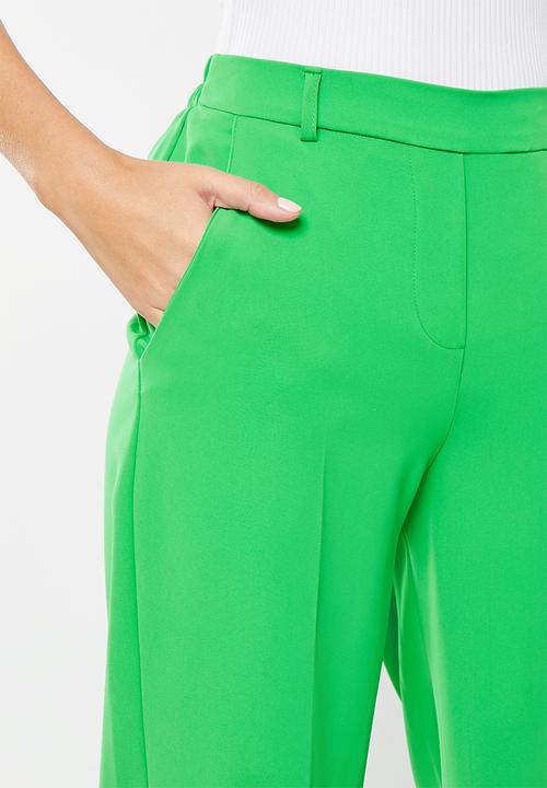 Me&B - Tailered tapered pant - green