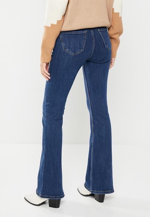 MANGO - Jean flare - dark blue 