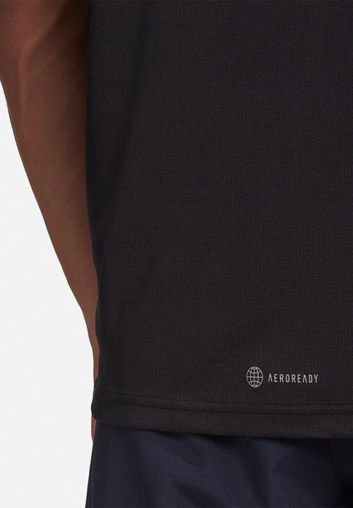 adidas Performance - Run it tee m - black