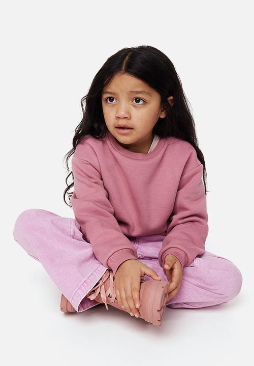 H&M - 2-Pack sweatshirts - old rose/black