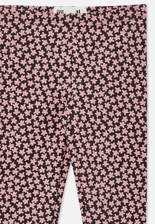 Cotton On - Fleece legging - phantom/mini ditsy