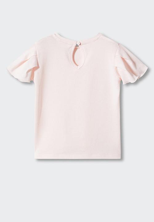 MANGO - T-shirt softb - pink