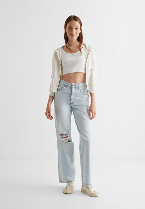 MANGO - T-shirt shortyt - natural