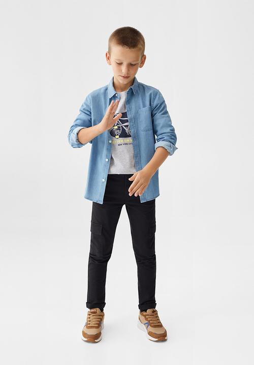 MANGO - Shirt joan - denim
