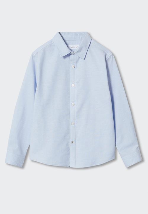 MANGO - Shirt oxford - blue