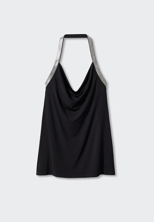 MANGO - Dress lux - black