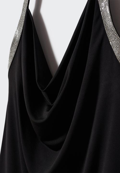 MANGO - Dress lux - black