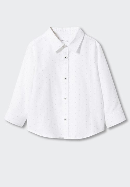 MANGO - Shirt oxfordbp - white