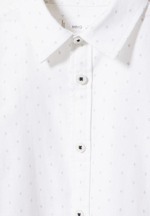 MANGO - Shirt oxfordbp - white