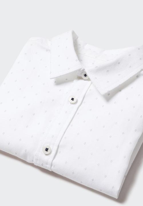 MANGO - Shirt oxfordbp - white