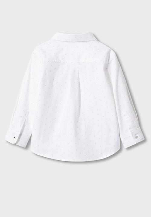 MANGO - Shirt oxfordbp - white