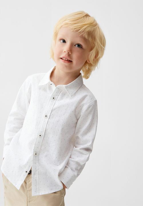 MANGO - Shirt oxfordbp - white