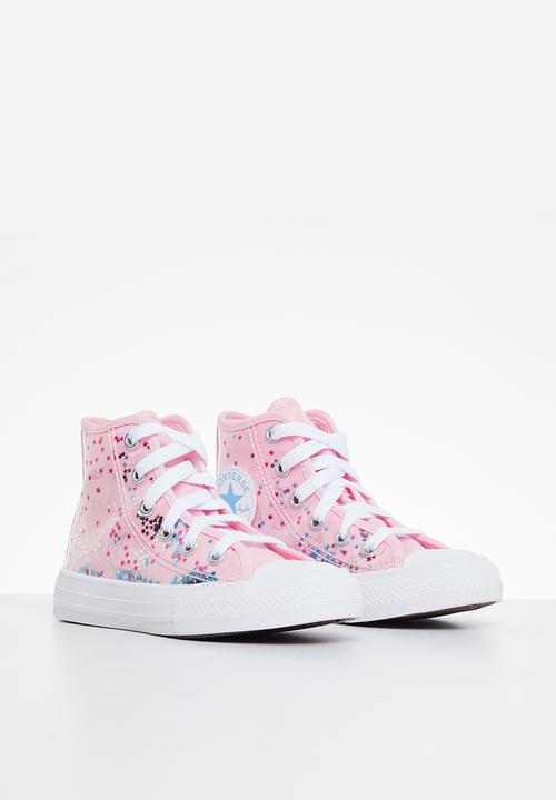 Converse - Chuck taylor all star hi - sunrise pink/university blue