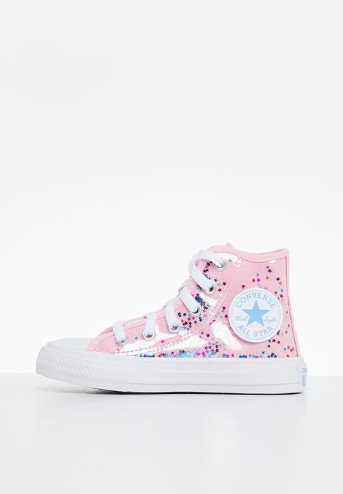 Converse - Chuck taylor all star hi - sunrise pink/university blue