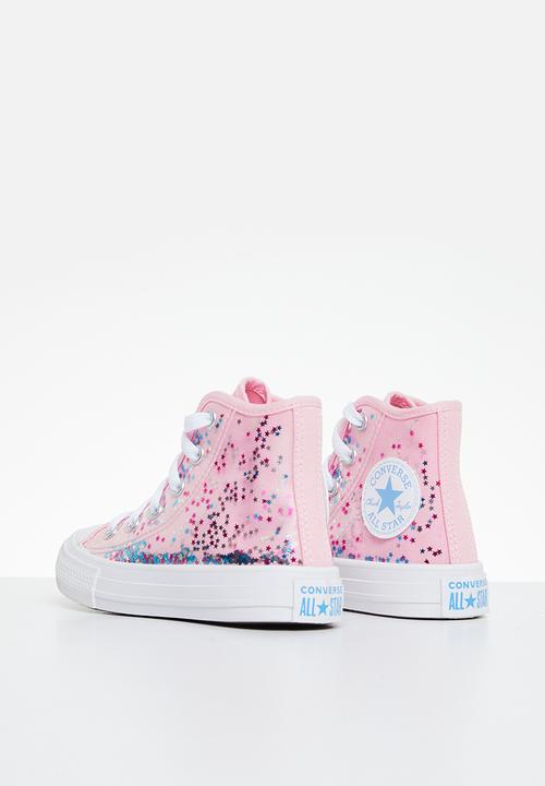 Converse - Chuck taylor all star hi - sunrise pink/university blue