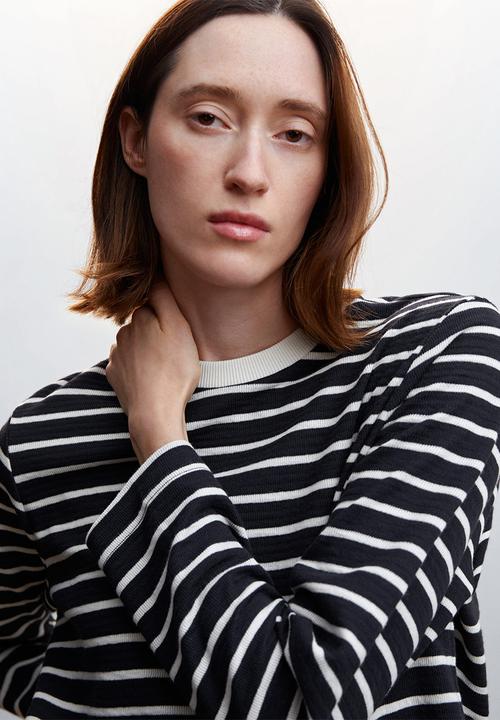 MANGO - Sweatshirt rayana - navy