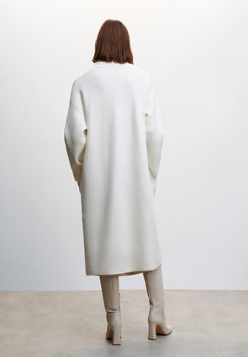 MANGO - Coat ringo - light beige