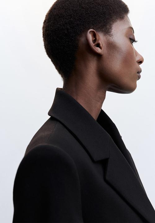 MANGO - Coat sugus - black
