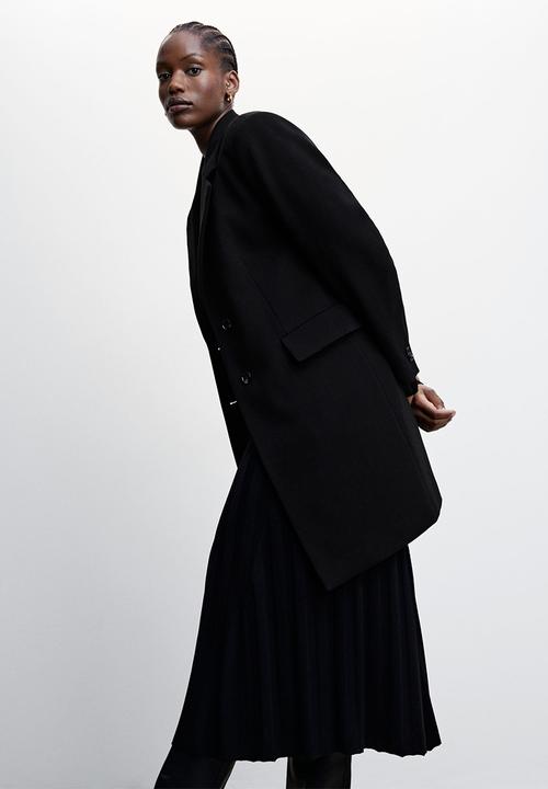 MANGO - Coat sugus - black