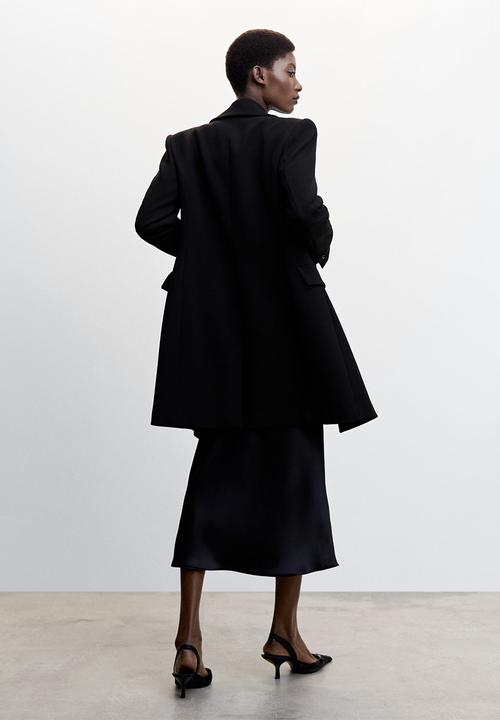 MANGO - Coat sugus - black