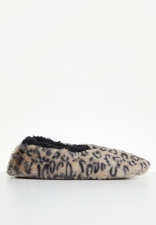 snoozies!® - Wild side 2 slipper - brown