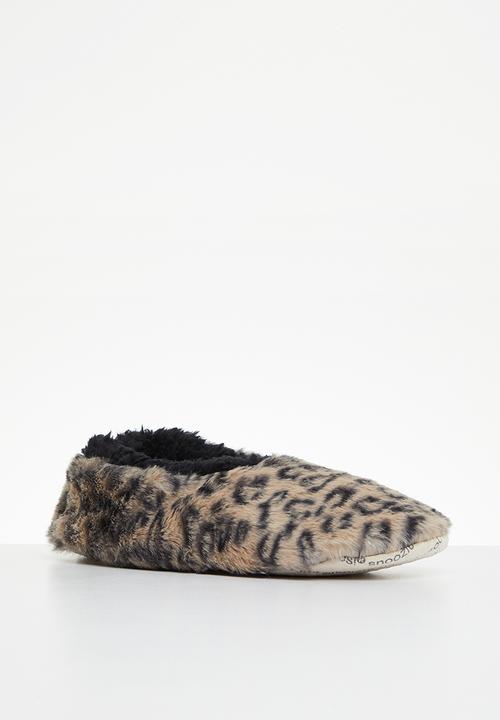 snoozies!® - Wild side 2 slipper - brown