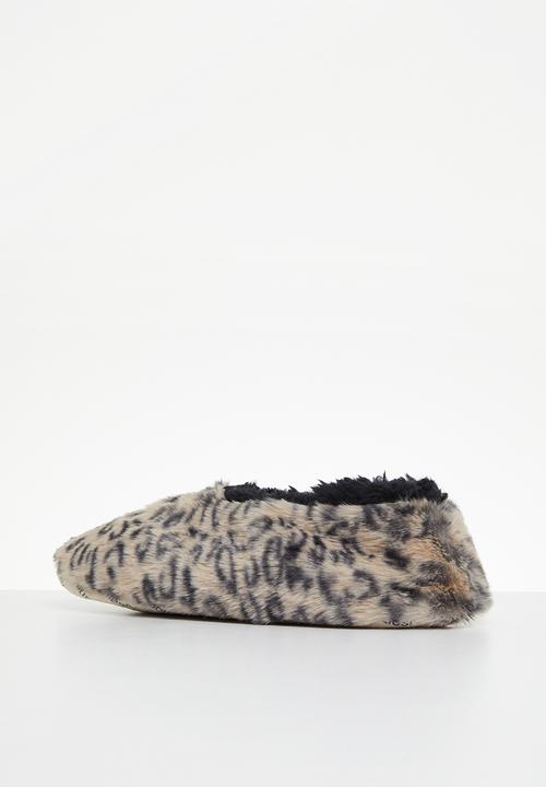 snoozies!® - Wild side 2 slipper - brown
