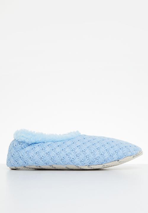 snoozies!® - Keep me in stitches slipper - blue